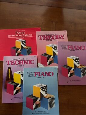 Bastien Piano Basics Method Books - Multi- Level Set